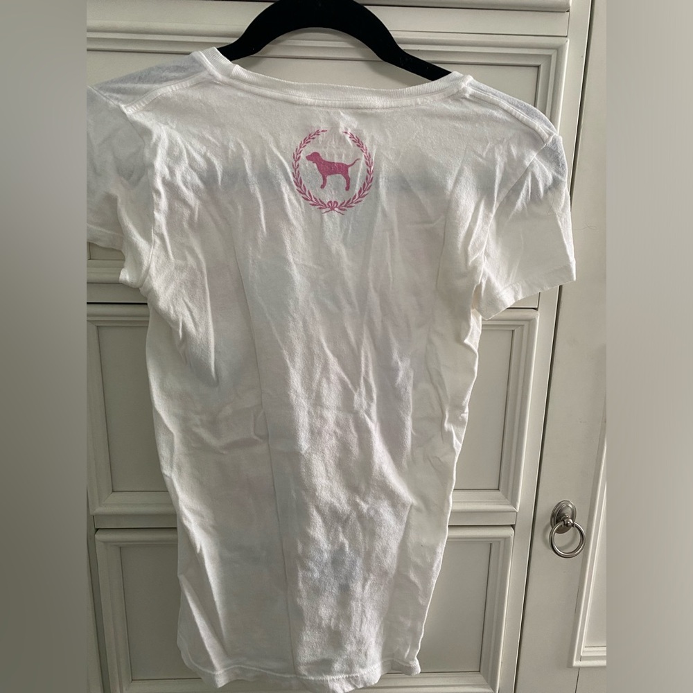 PINK MLB NY Mets Women’s Size XS Short Sleeve T-Shirt White-Blue-Pink-Red - Picture 3 of 11